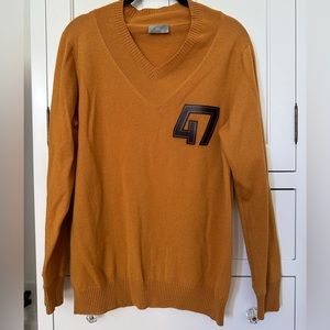 Dior mens v neck wool sweater. Size S